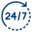 24/7 Support